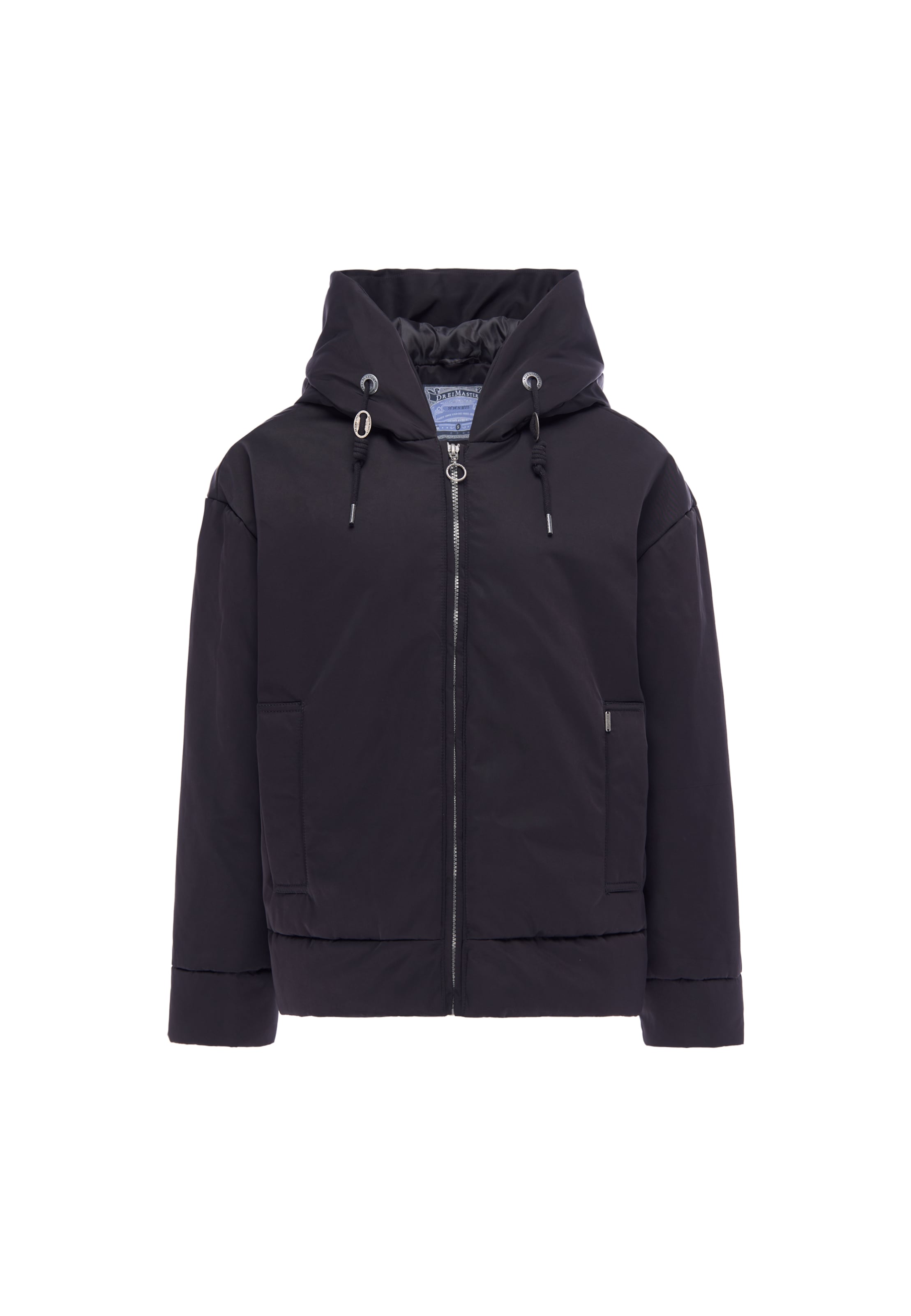 DreiMaster Vintage - Chaqueta de entretiempo en negro: frente