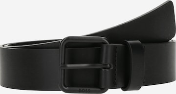 Ceinture 'Jybb-V' BOSS en noir : devant