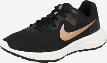 Chaussure de course 'Revolution 6 Next Nature' NIKE en noir : devant