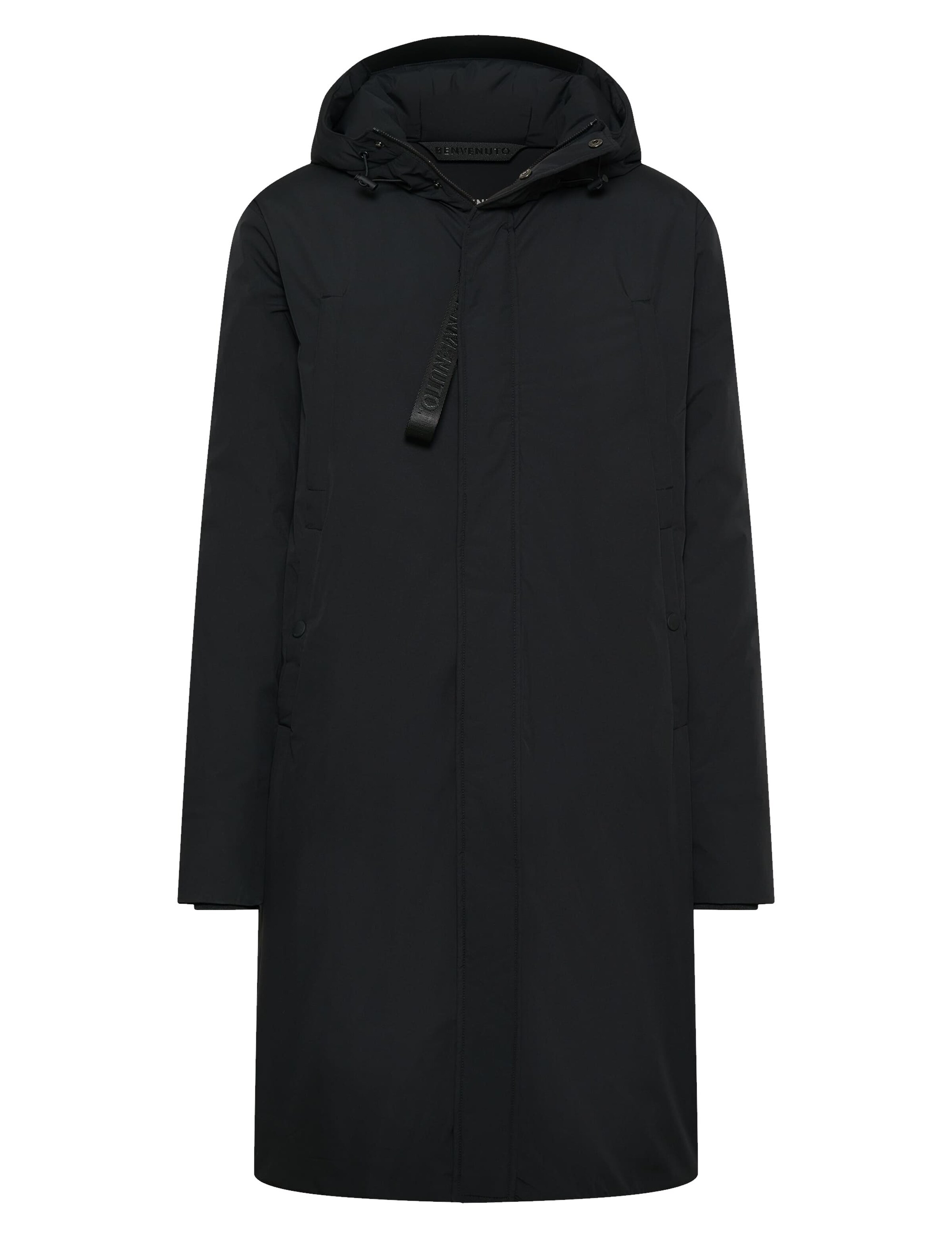 BENVENUTO Tussenparka in Zwart: voorkant