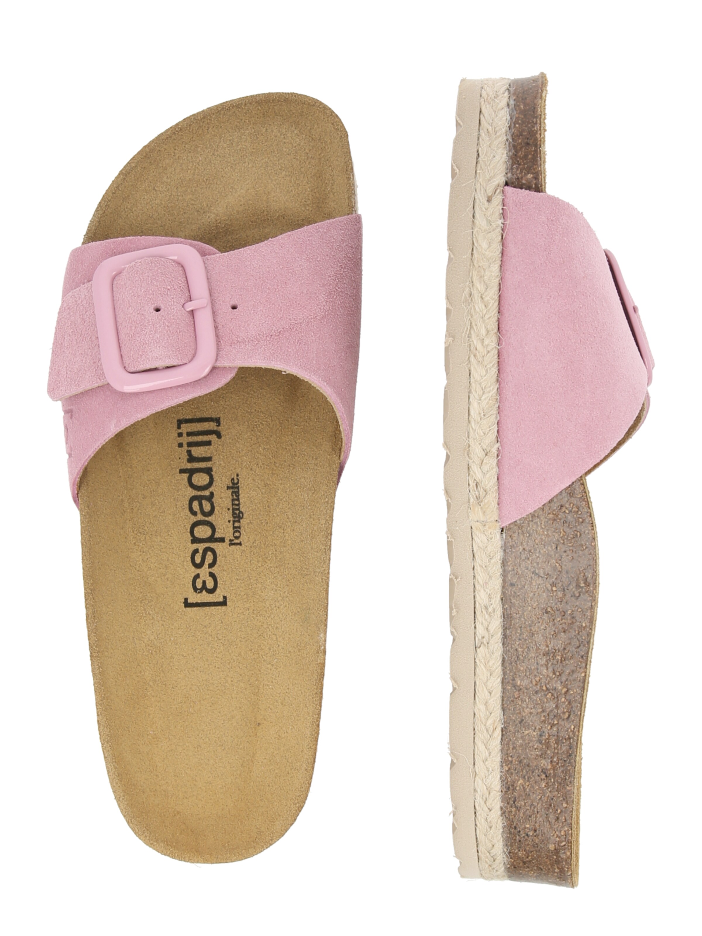Mule 'COPINE' espadrij l´originale en rose