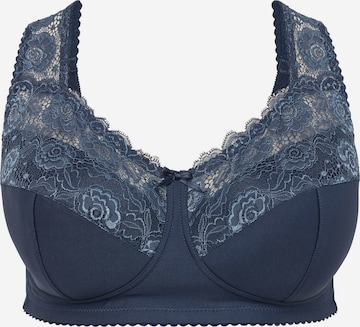 Soutien-gorge minimiseur SHEEGO en bleu : devant