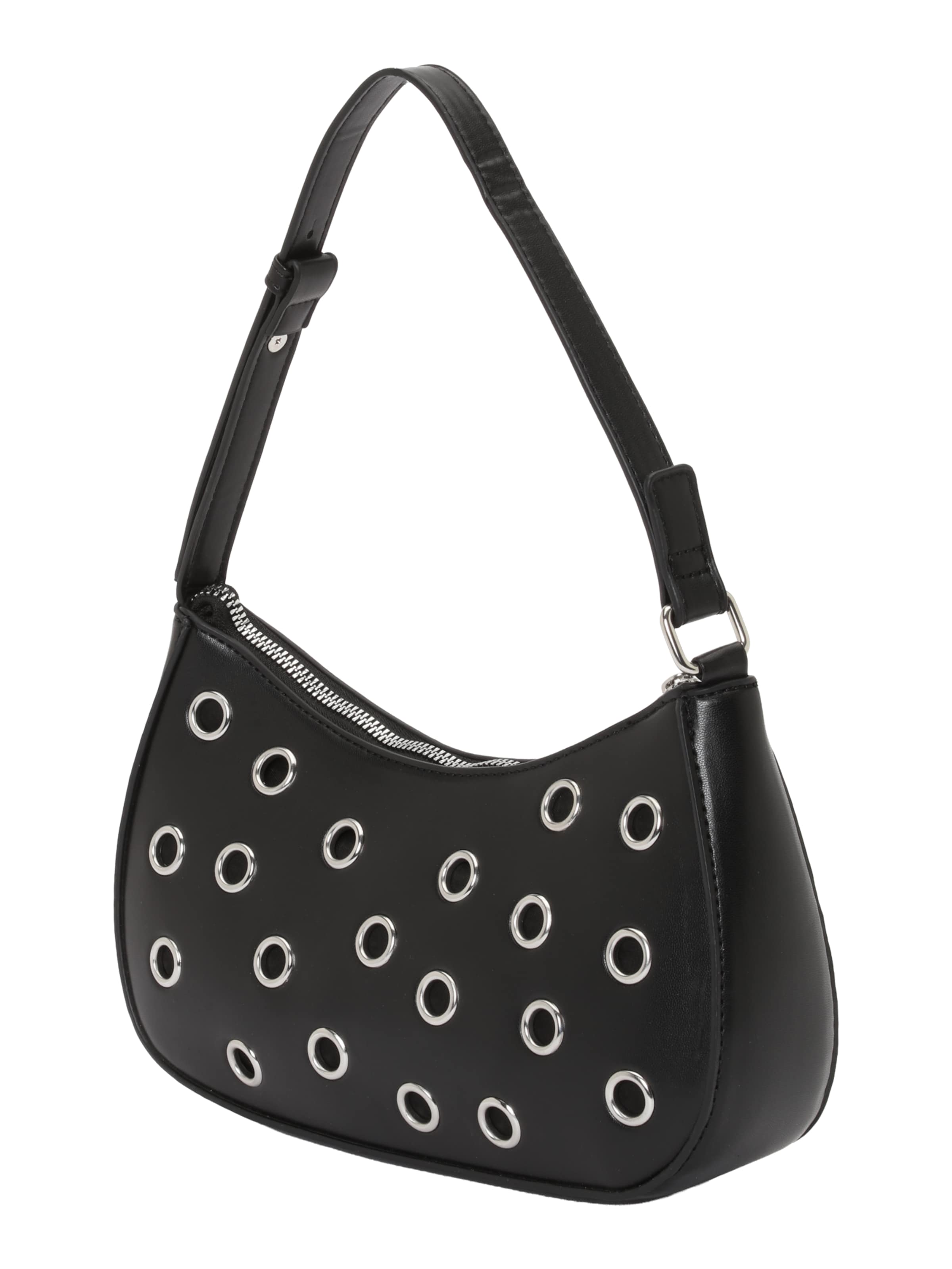 PIECES - Bolso de hombro 'PCALUANA' en negro