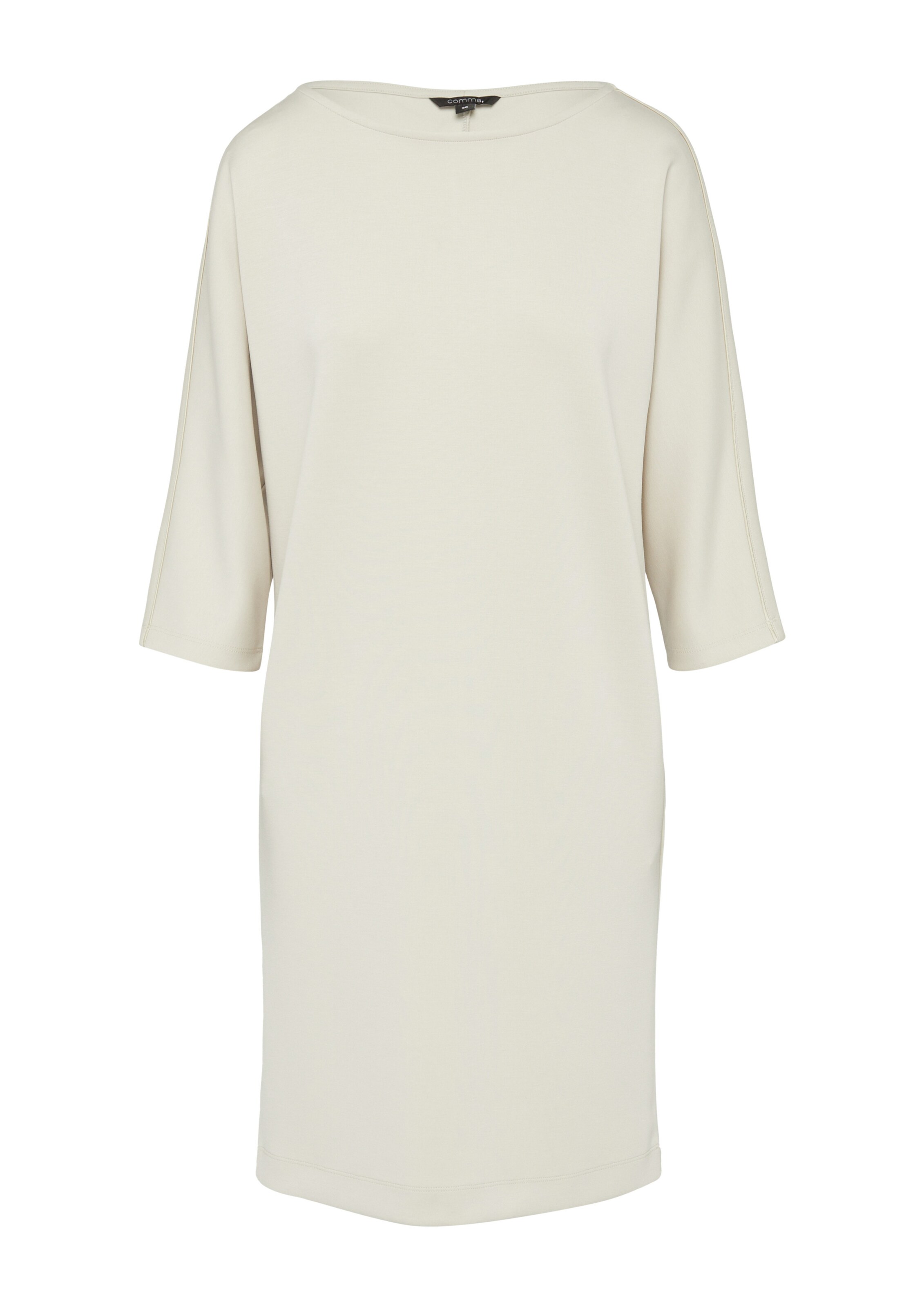 COMMA Jurk in Beige: voorkant