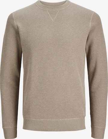 JACK & JONES Sweater 'CAMERON' in Grey: front