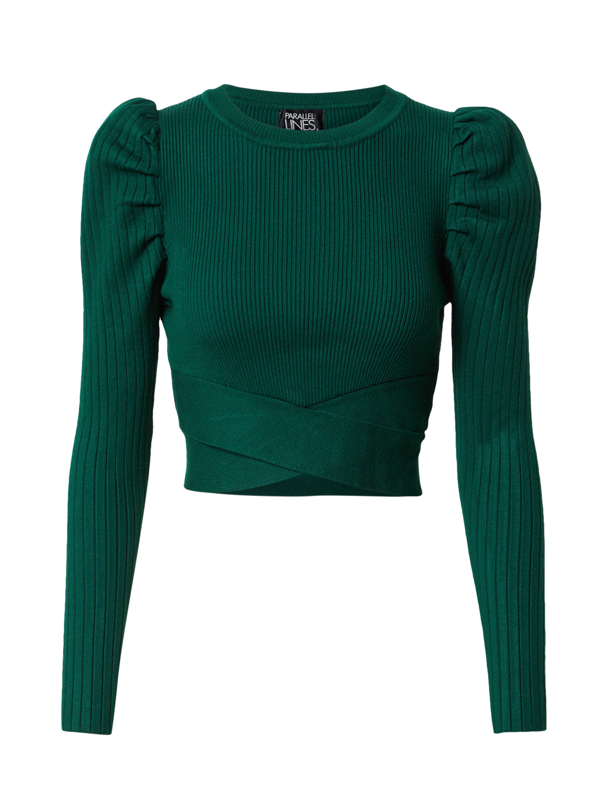 Abbigliamento uUSxy Parallel Lines Maglietta in Verde Scuro 