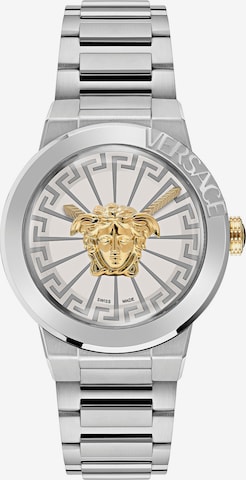 VERSACE Analog Watch in Silver: front