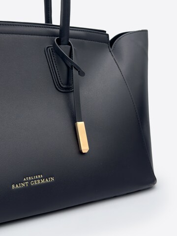 Cabas 'LEVALLOIS' Ateliers Saint Germain en noir