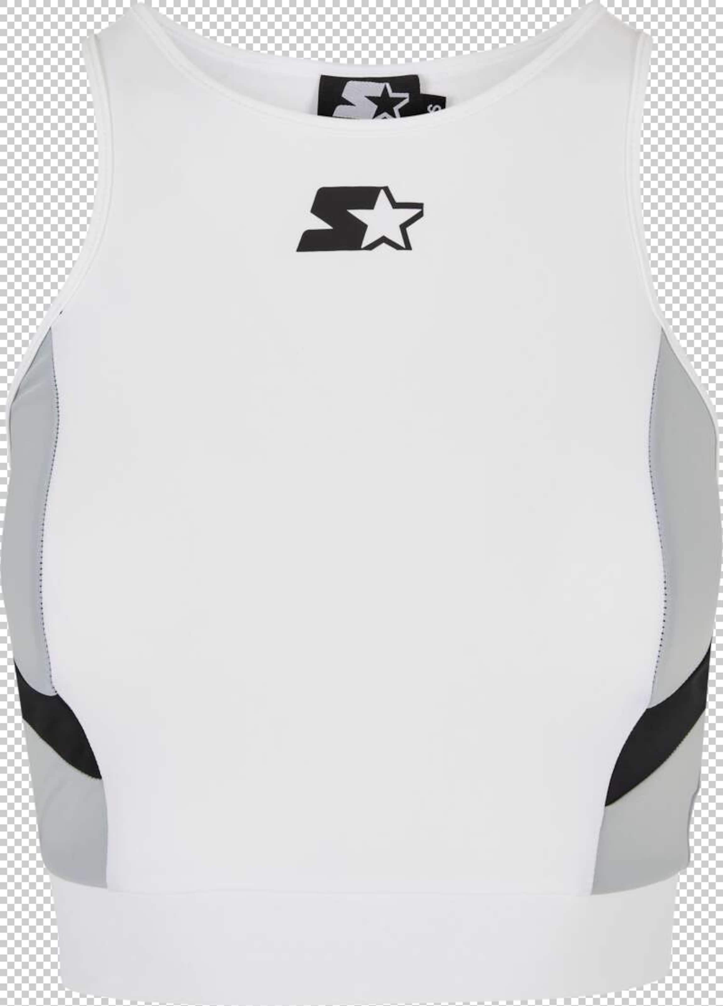 Starter Black Label Sporttop in Wit: voorkant