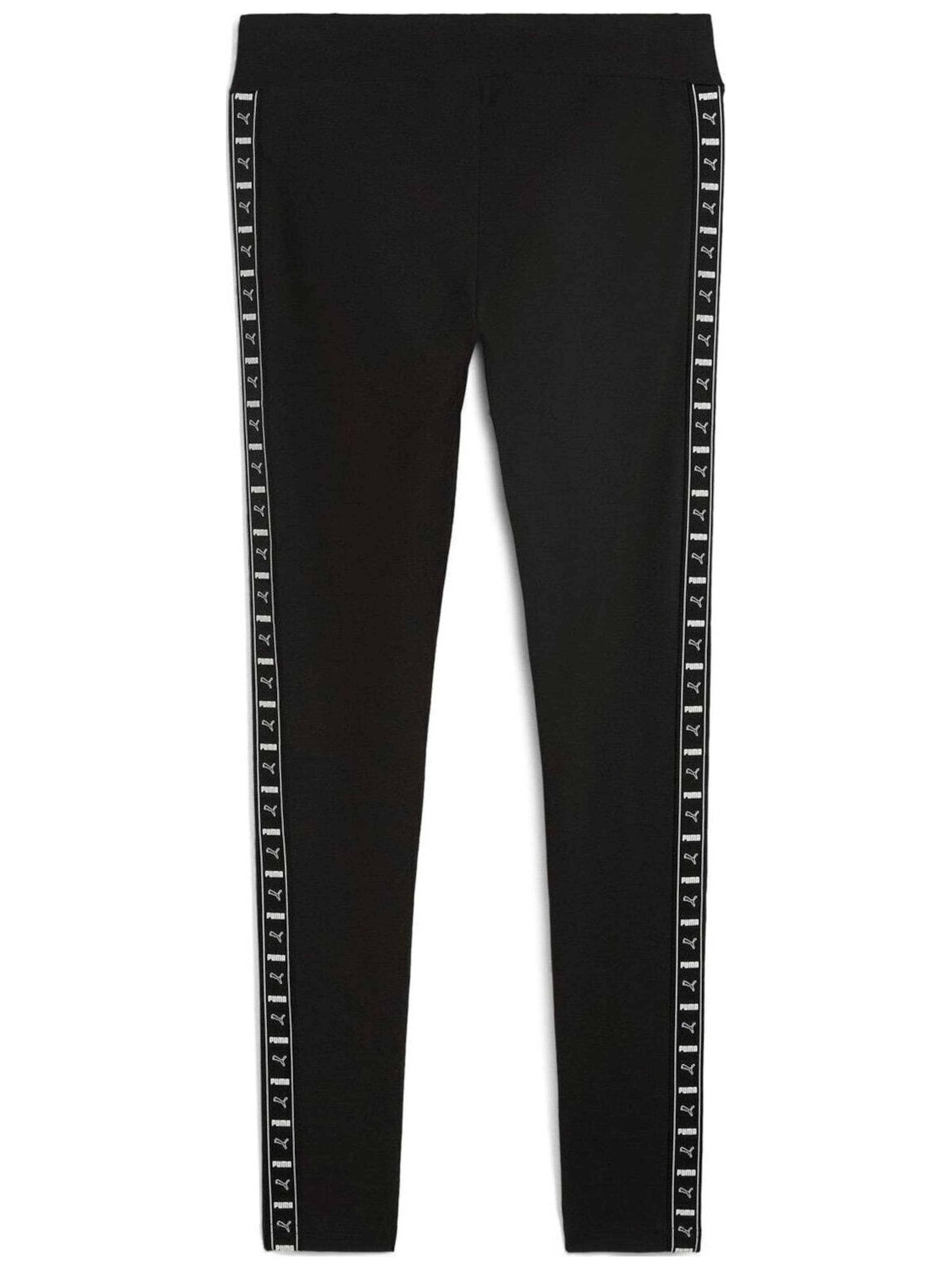 PUMA Regular Sporthose 'Puma Ess Tape Leggings'‌ in Schwarz