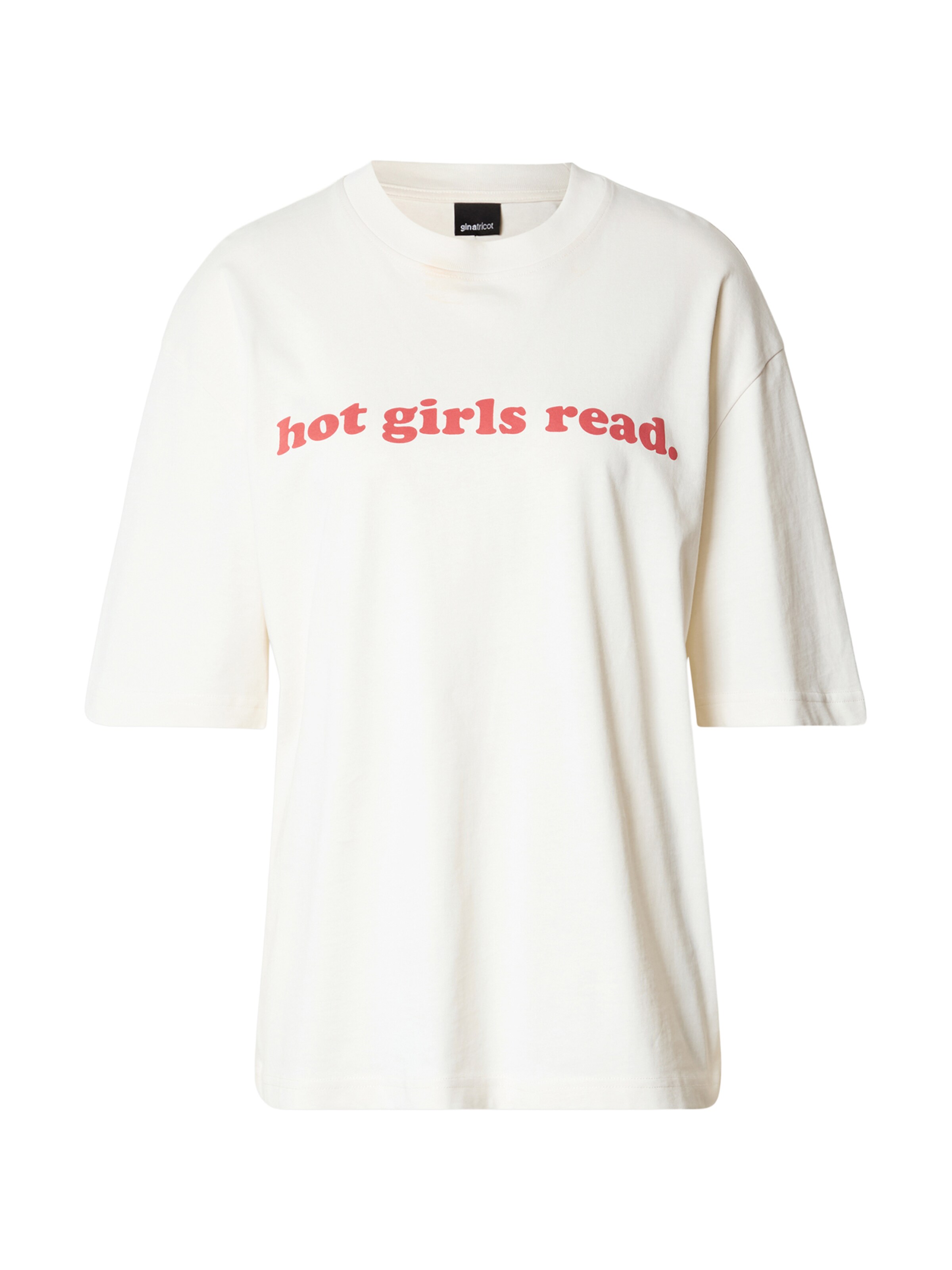 Gina Tricot Shirt in Beige: front