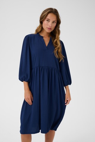 Kaffe Kleid 'Molly' in Blau: Vorderseite