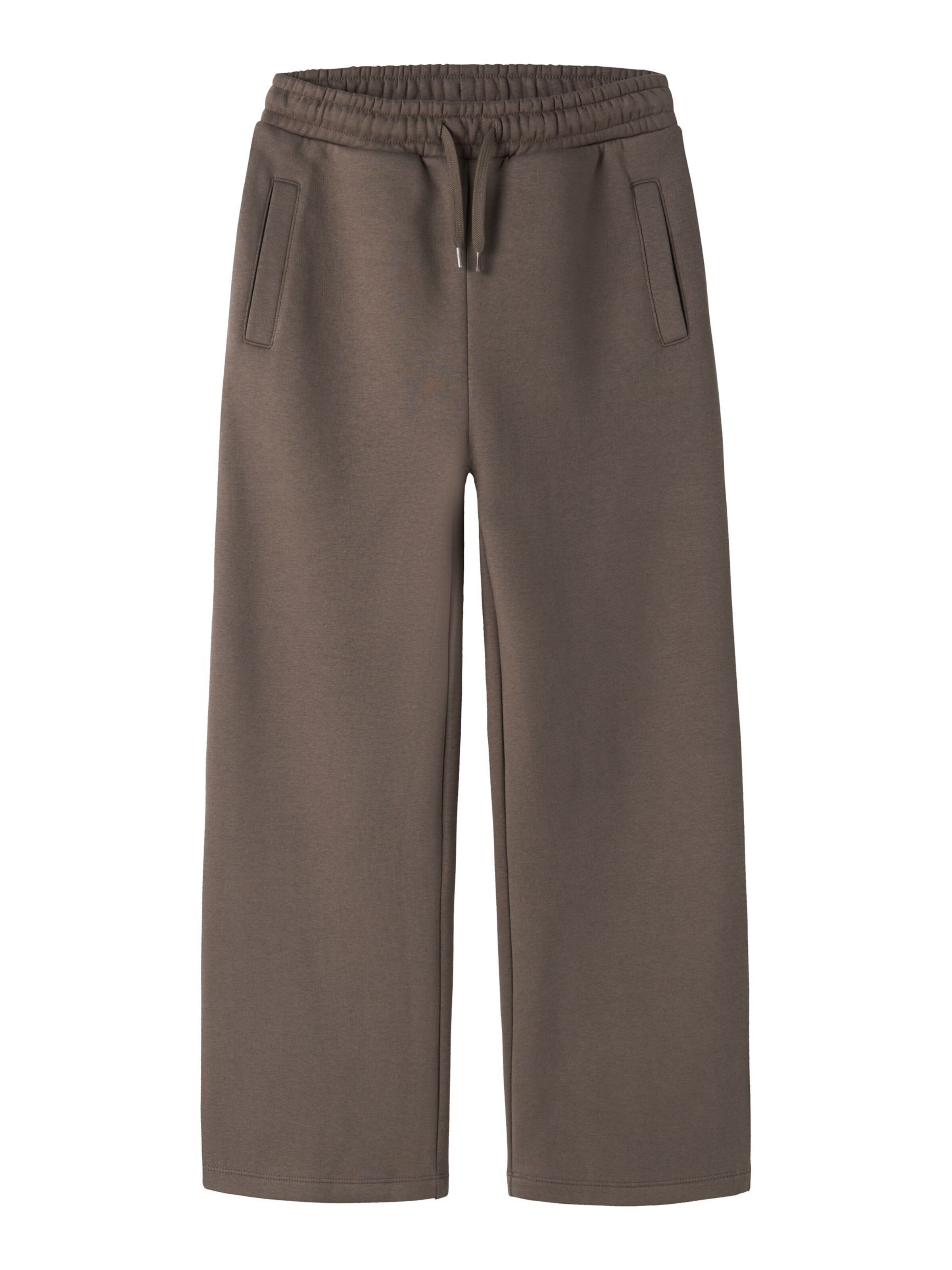 Loosefit Pantalon LMTD en marron : devant