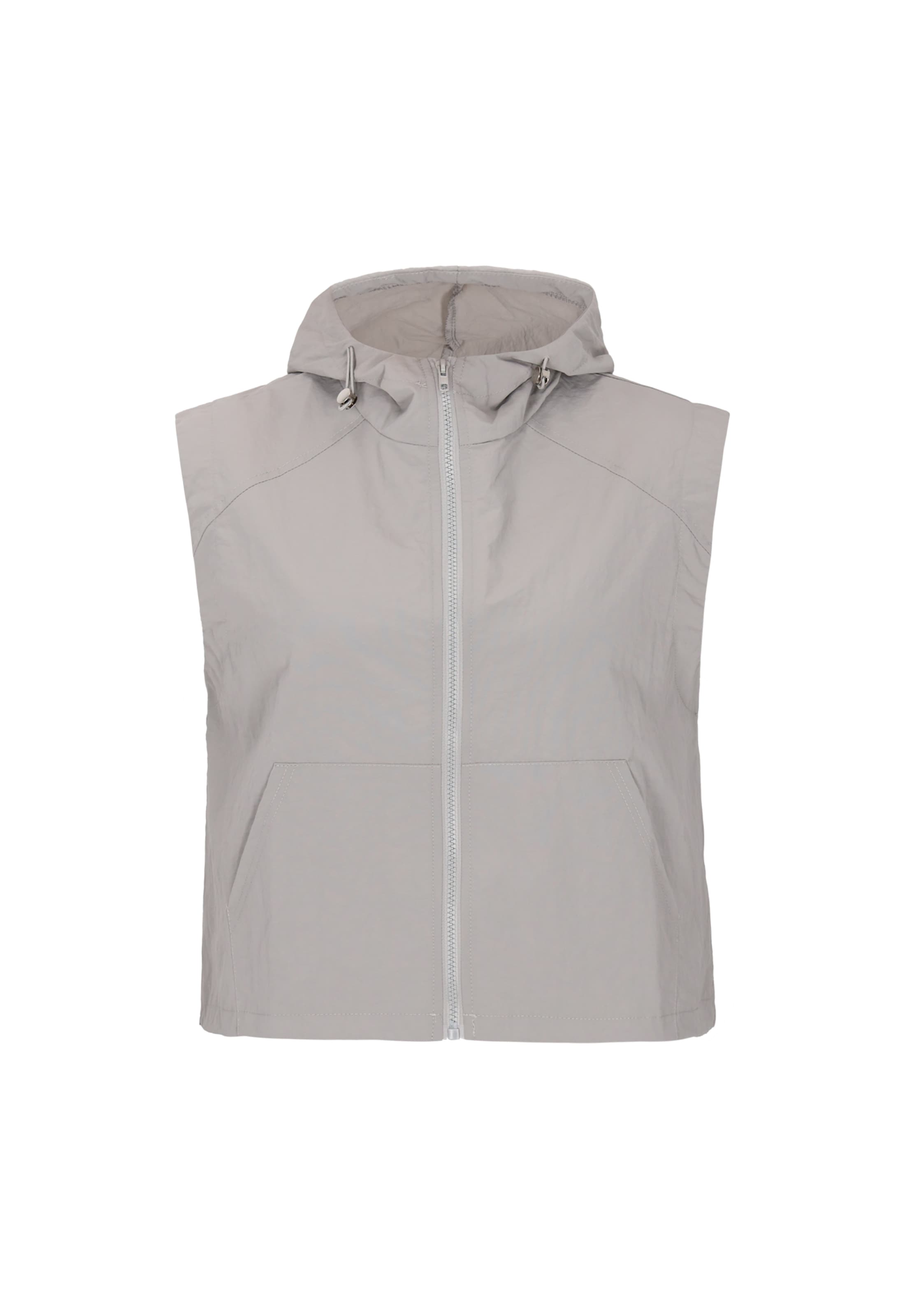 faina Athlsr Knitted Vest in Grey: front