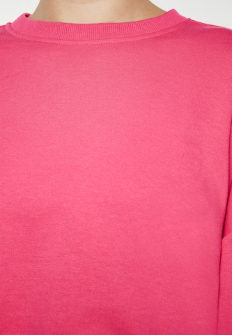 swirly Μπλούζα φούτερ σε ροζ