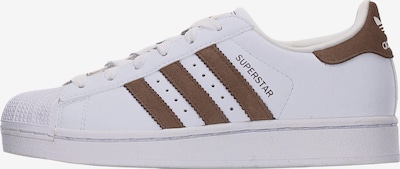 35,5 dydžio Sportbačiai 'SUPERSTAR II' iš ADIDAS ORIGINALS, spalva – ruda / balta, Prekių apžvalga