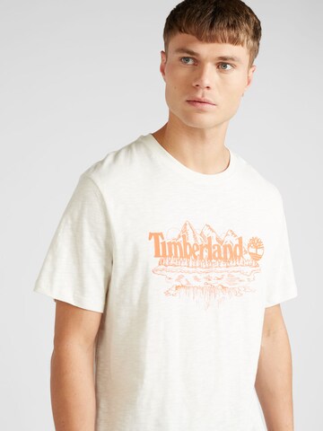 Tricou de la TIMBERLAND pe alb