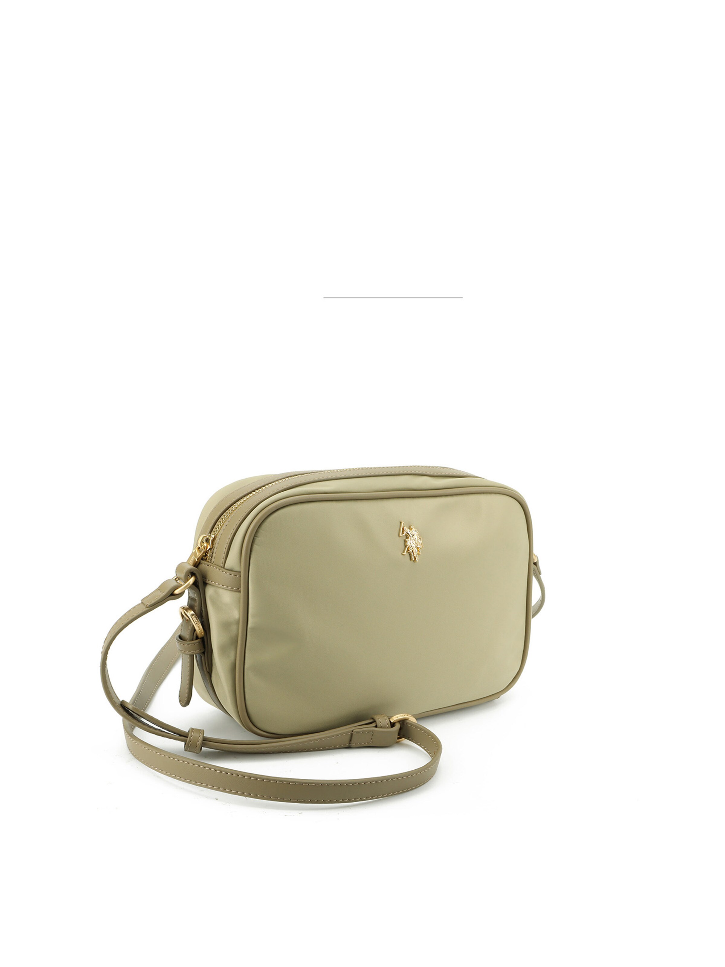 Borsa a spalla di U.S. POLO ASSN. in beige