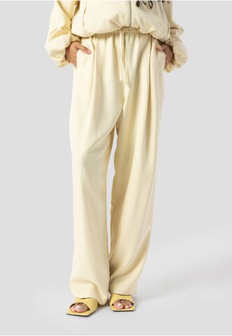 Elias Rumelis Loose fit Trousers 'Lexiane' in White: front