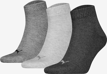 PUMA Socks in Grey: front