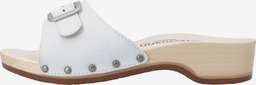BERKEMANN Mules 'Hamburg' in White: front