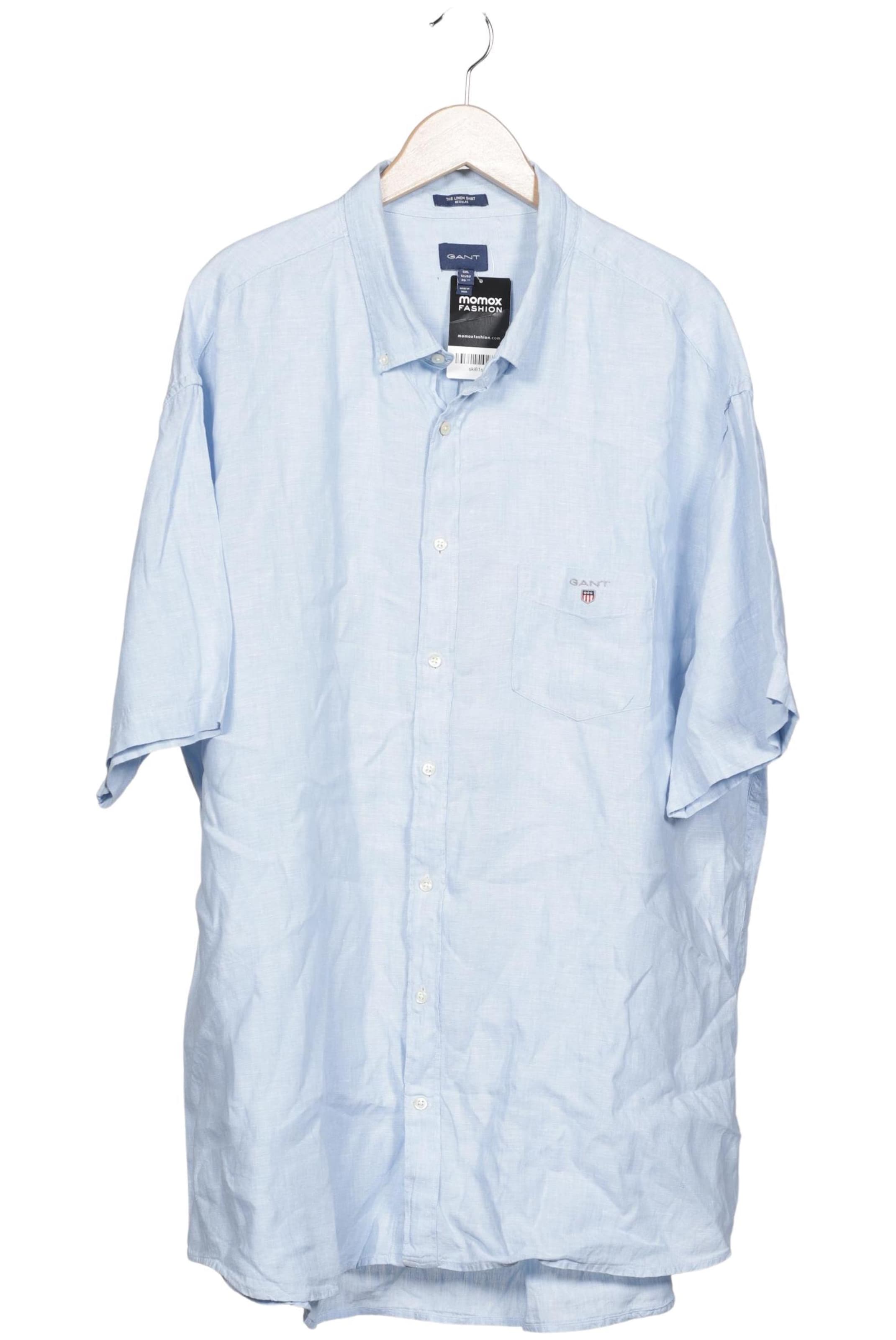 GANT Button Up Shirt in 6XL in Blue: front