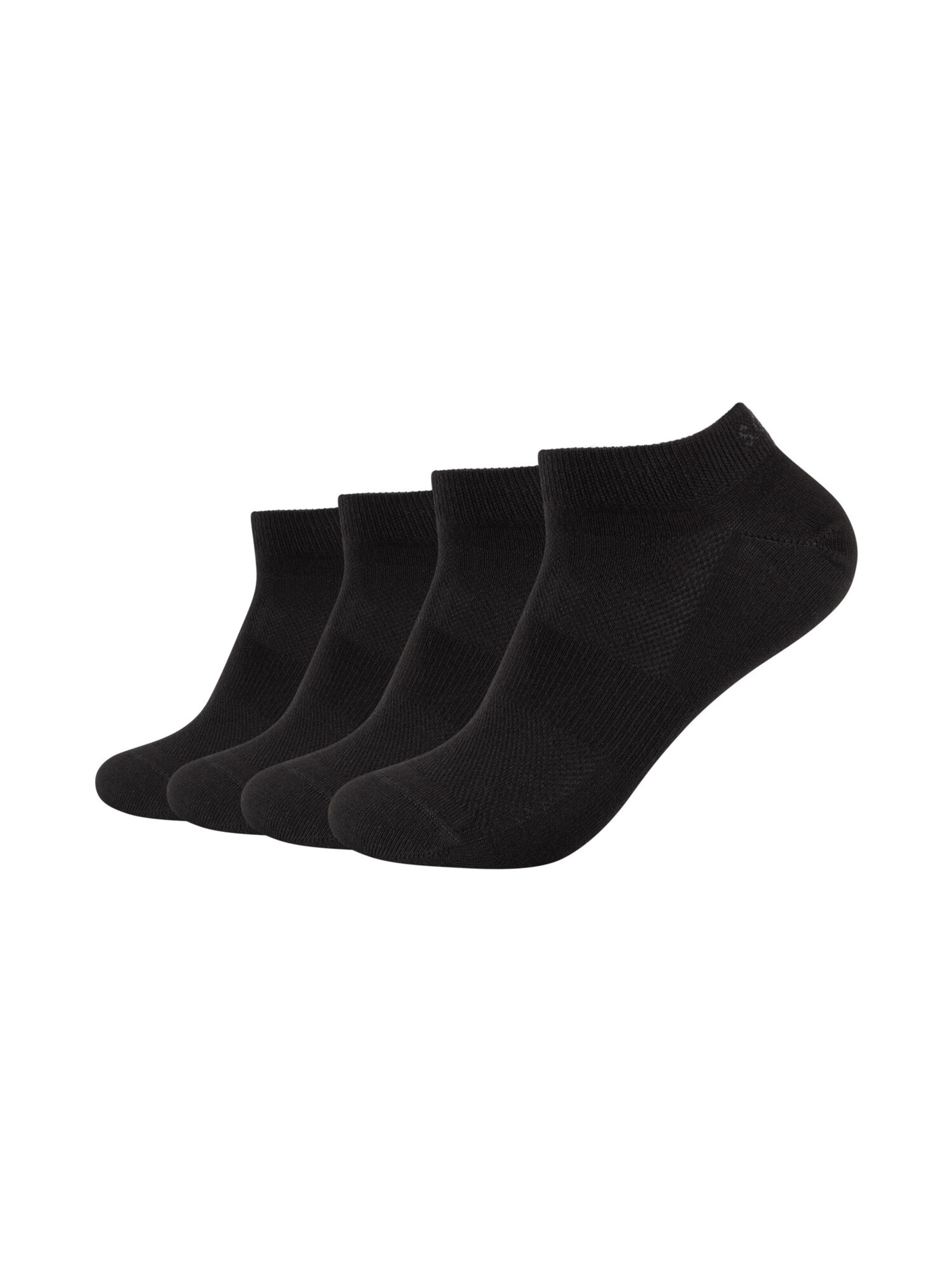 s.Oliver Enkelsokken in Zwart: voorkant