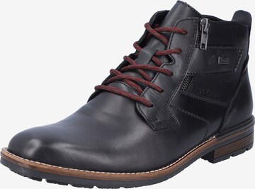 Rieker Lace-Up Boots in Black: front