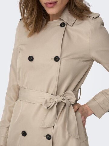 Manteau mi-saison 'Megan' ONLY en beige