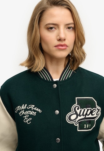 Veste mi-saison Superdry & Co en vert