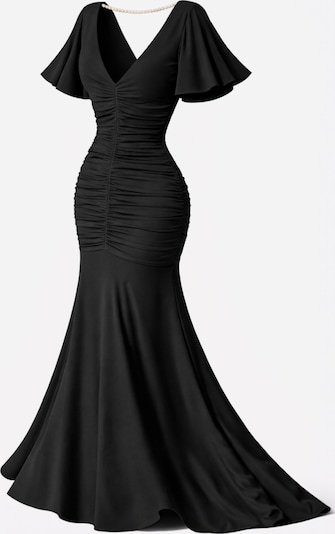 Elena Athanasiadou Iltapuku 'Dress Athenian Grace (Black' koossa 36-38 värissä musta, Tuotenäkymä