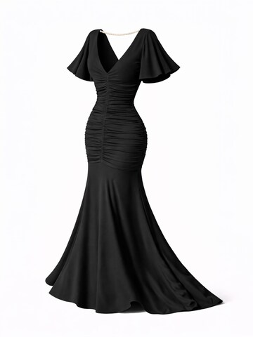 Elena Athanasiadou Abendkleid 'Dress Athenian Grace (Black'‌‌‌‌‌ in Schwarz: Vorderseite