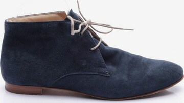 Tod's Dress Boots in 38 in Blue: front