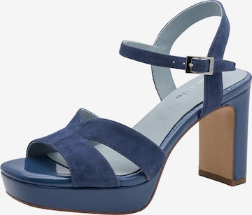 Tamaris Sandaal in Blauw: voorkant