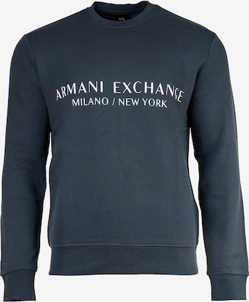 ARMANI EXCHANGE Sweatshirt in Grau: predná strana