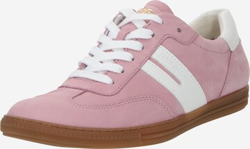 Baskets basses Paul Green en rose : devant