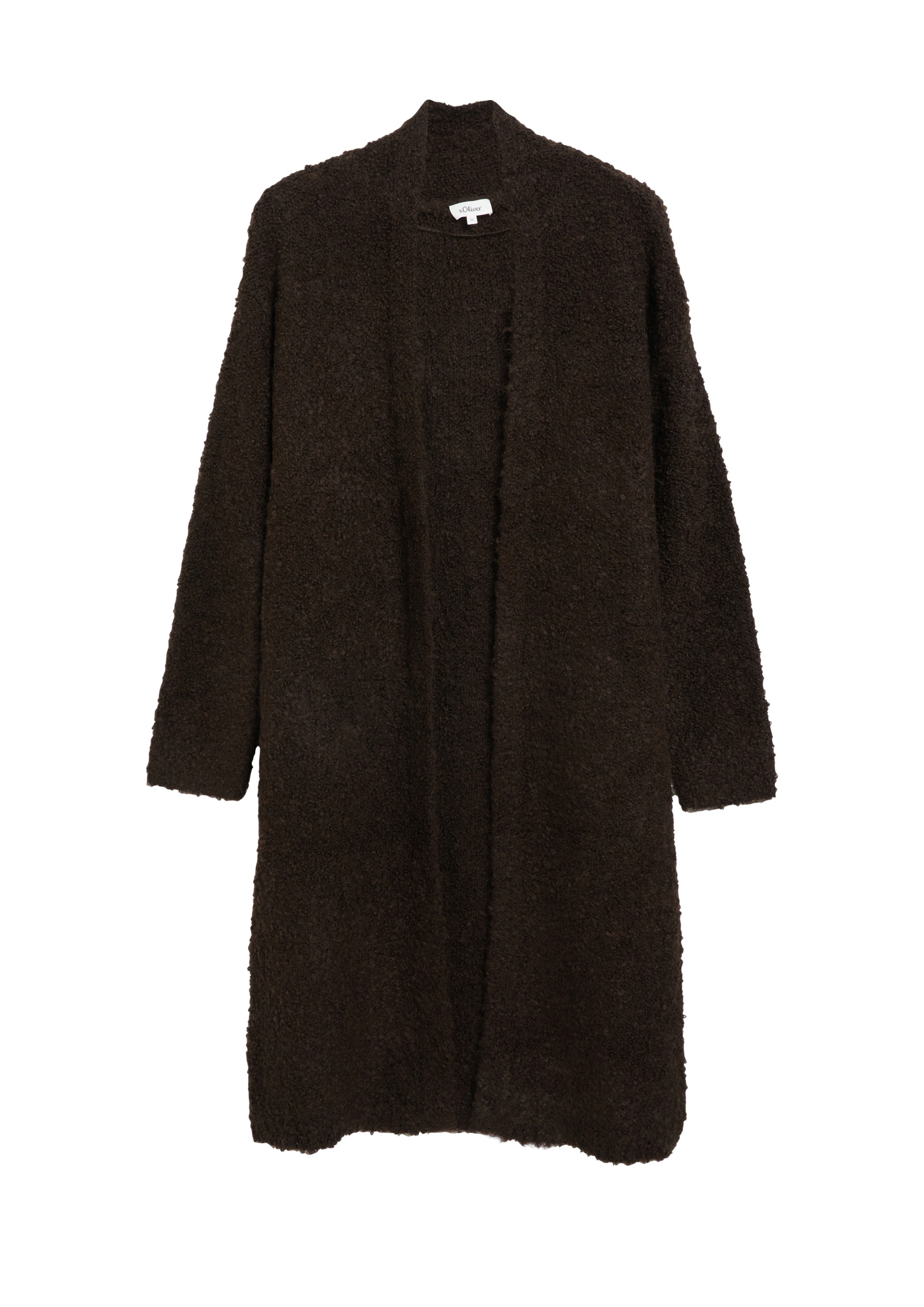 s.Oliver Gebreid vest in Bruin: voorkant