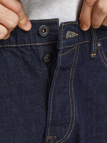 JACK & JONES Loosefit Jeans 'Chris Royal' i blå