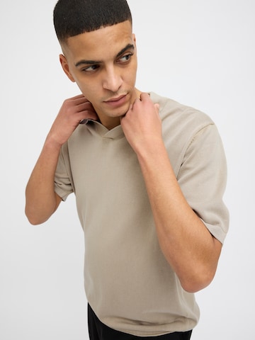 JACK & JONES Sveter 'JJELEO' - Béžová