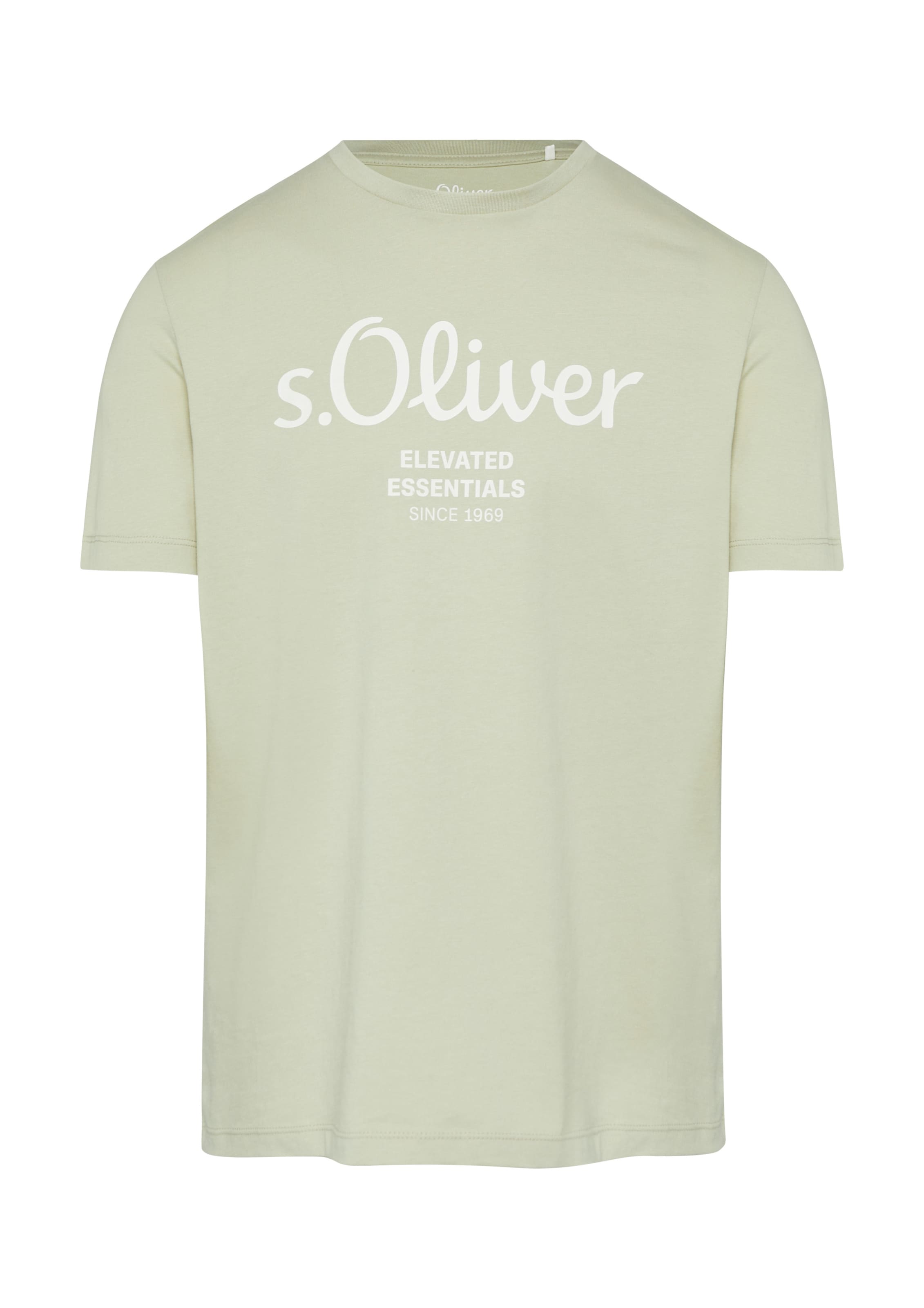 s.Oliver Shirt in Groen: voorkant
