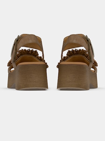 GABOR Σανδάλι σε καφέ