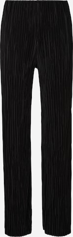 s.Oliver Wide leg Broek in Zwart: voorkant