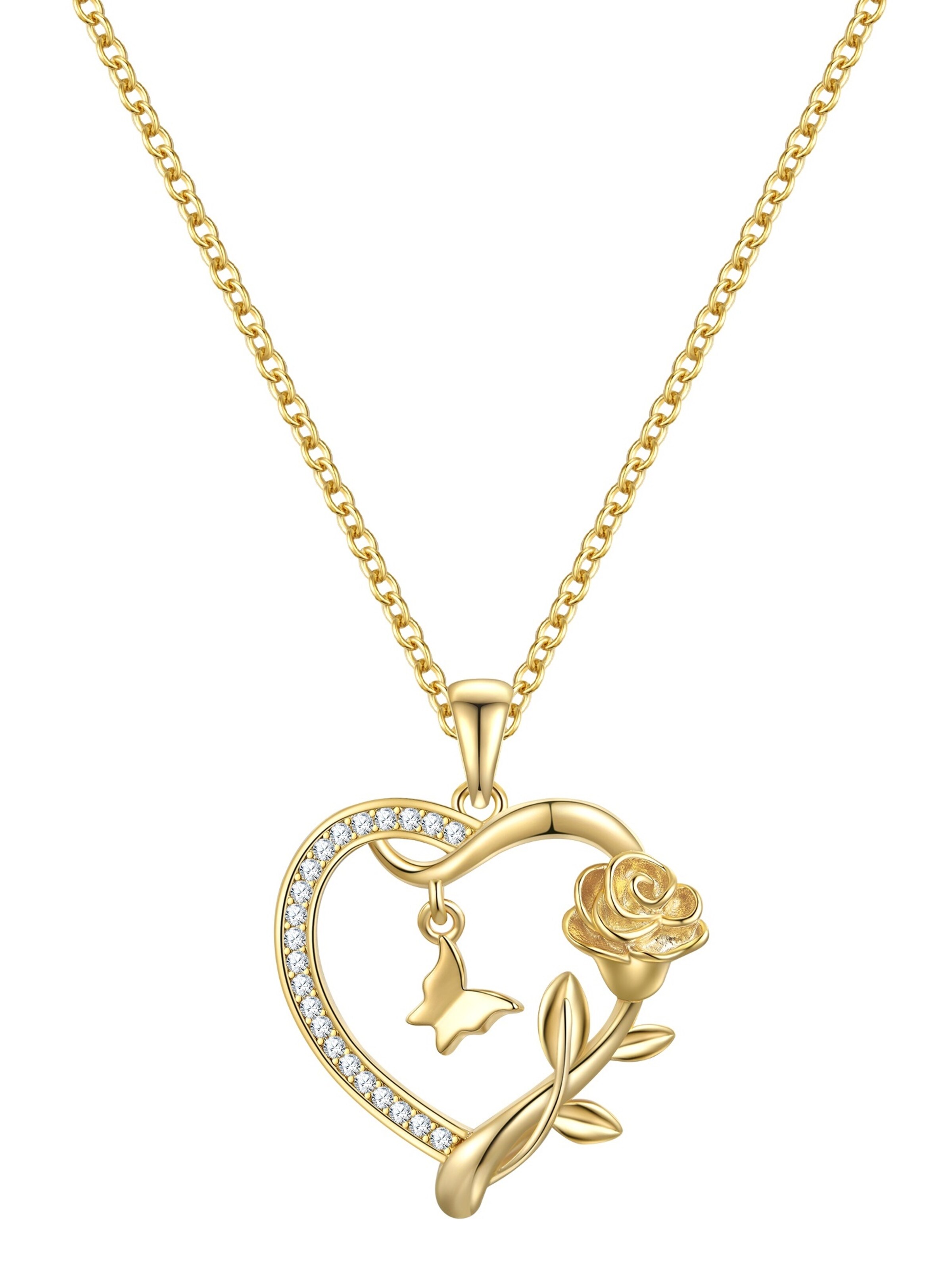 Rafaela Donata Necklace in Gold: front