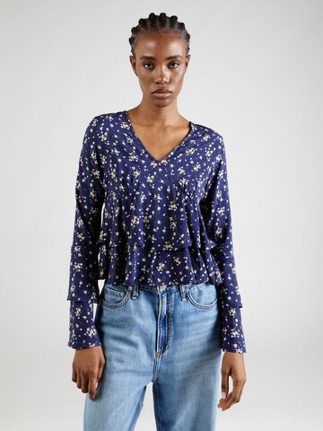 AÉROPOSTALE Blouse in Blue: front