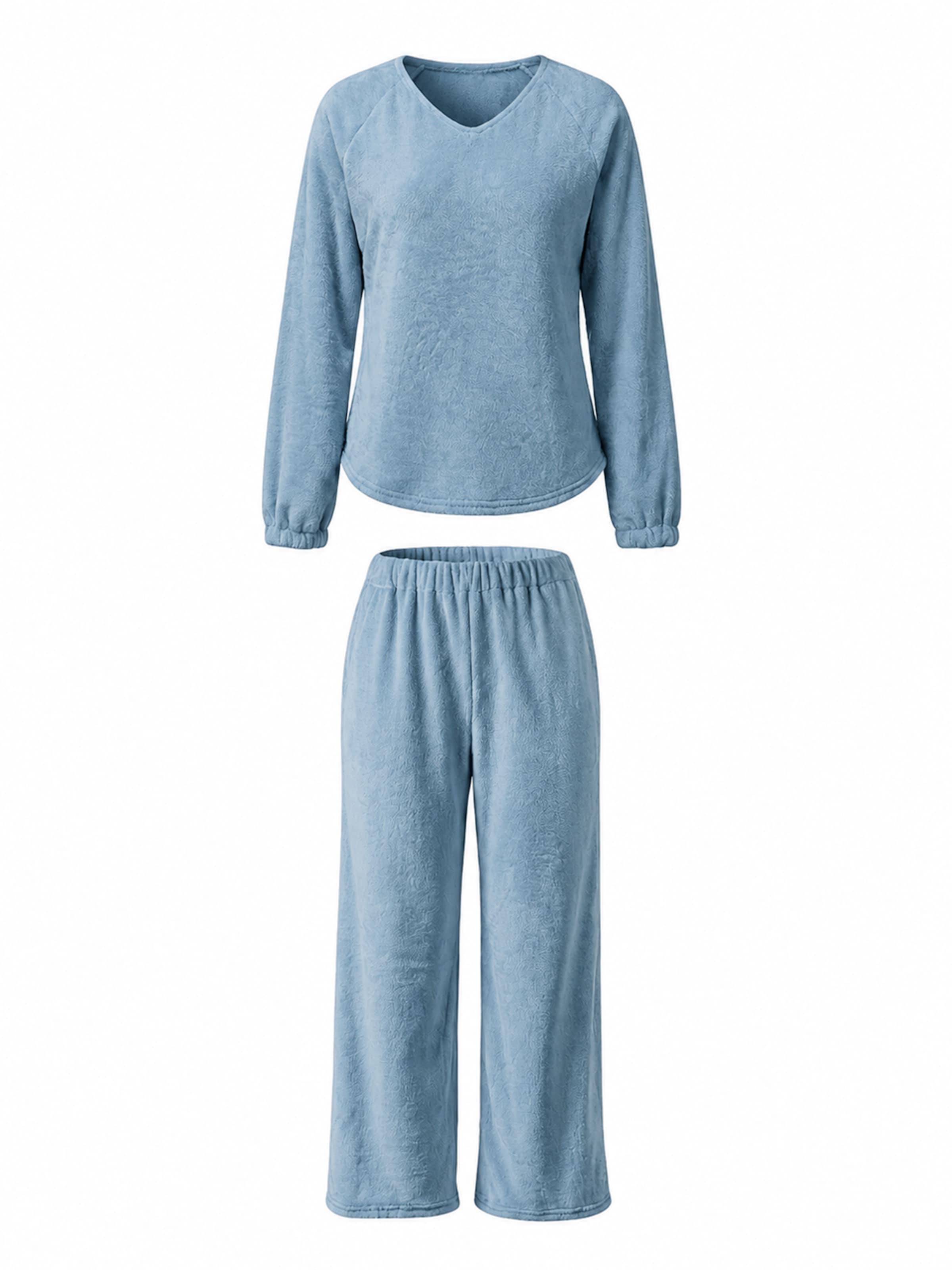 Pyjama Imily Bela en bleu : devant