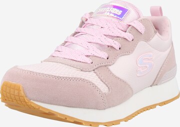 Baskets SKECHERS en rose : devant