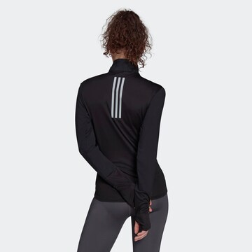 ADIDAS SPORTSWEAR Funktionsbluse 'Own The Run' i sort