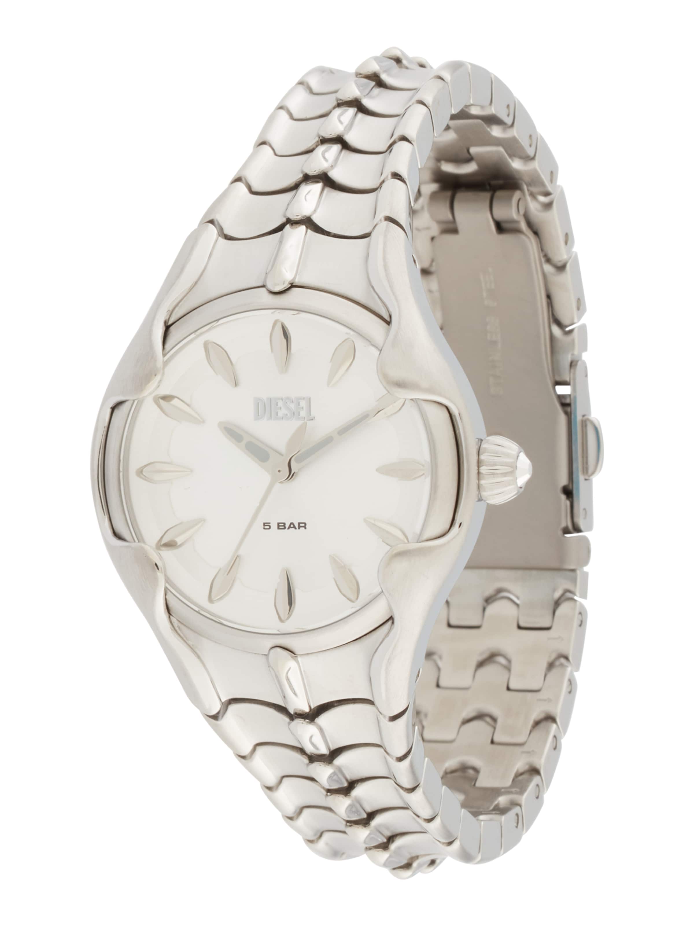 DIESEL Analog Watch 'VERT' in Silver: front