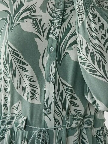 Abito camicia di Hiccup in verde