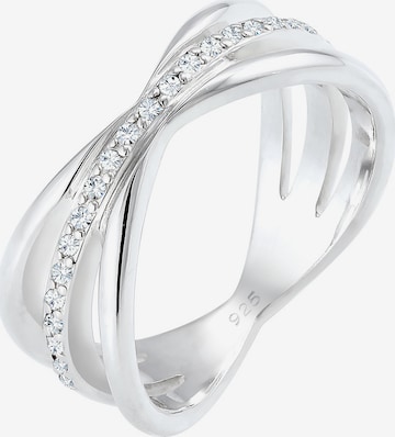 ELLI PREMIUM Ring in Silber: predná strana